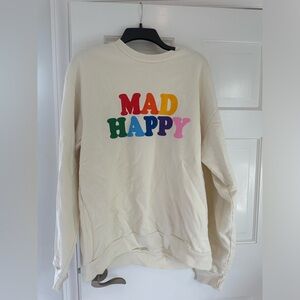 Brand new Mahappy multicolor sweatshirt